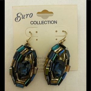 🔵4/$20 Euro Collection Pierced Wire Earrings NIP
